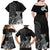 Guam Latte Stone Chamorro Culture Family Matching Off Shoulder Maxi Dress and Hawaiian Shirt Tapa Pattern