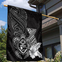 Guam Latte Stone Chamorro Culture Garden Flag Tapa Pattern LT03 - Polynesian Pride