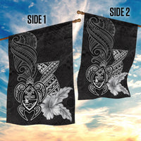 Guam Latte Stone Chamorro Culture Garden Flag Tapa Pattern LT03 - Polynesian Pride