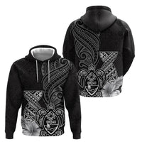 Guam Latte Stone Chamorro Culture Hoodie Tapa Pattern LT03 - Polynesian Pride