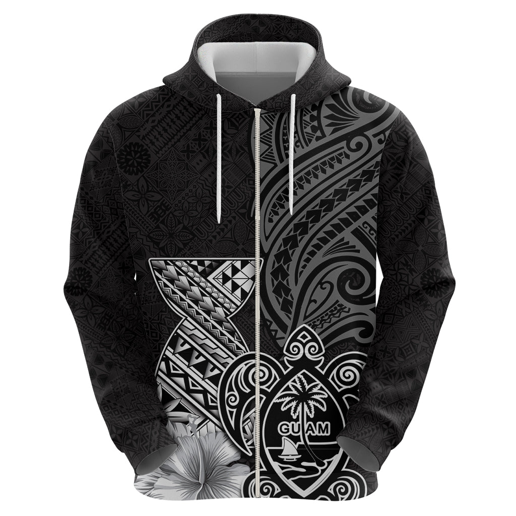 Guam Latte Stone Chamorro Culture Hoodie Tapa Pattern LT03 - Polynesian Pride