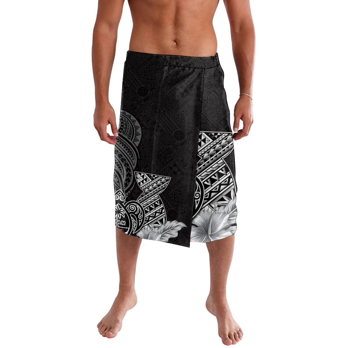 Guam Latte Stone Chamorro Culture Lavalava Tapa Pattern