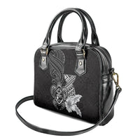 Guam Latte Stone Chamorro Culture Shoulder Handbag Tapa Pattern LT03 - Polynesian Pride