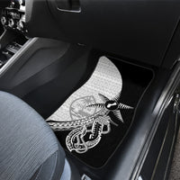 Guam Fish Hook and Palm Tree Car Mats Polynesian Pattern Half Style LT03 - Polynesian Pride