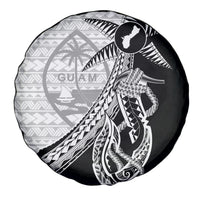 Guam Fish Hook and Palm Tree Spare Tire Cover Polynesian Pattern Half Style LT03 - Polynesian Pride