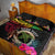 Personalised Vanuatu 44th Anniversary Quilt Bed Set Boars Tusk and Melanesian Warrior Indipendens Dei