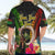 Vanuatu Independence Day Hawaiian Shirt Boars Tusk and Melanesian Warrior Indipendens Dei