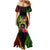 Vanuatu Independence Day Mermaid Dress Boars Tusk and Melanesian Warrior Indipendens Dei