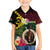 Vanuatu Indipendens Dei Hawaiian Shirt Boars Tusk and Melanesian Warrior Hibiscus