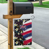 Hawaiian Flag Day Garden Flag Tropical Flowers and Leaves LT03 - Polynesian Pride