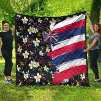 Hawaiian Flag Day Quilt Tropical Flowers and Leaves LT03 - Polynesian Pride
