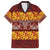 Samoa Siapo and Tapa Family Matching Long Sleeve Bodycon Dress and Hawaiian Shirt Pacific Tribal Pattern with Hibiscus Striped Style