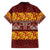 Samoa Siapo and Tapa Family Matching Long Sleeve Bodycon Dress and Hawaiian Shirt Pacific Tribal Pattern with Hibiscus Striped Style