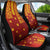 Samoa Tapa Pacific Tribal Pattern Car Seat Cover Hibiscus and Plumeria