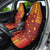 Samoa Tapa Pacific Tribal Pattern Car Seat Cover Hibiscus and Plumeria