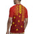 Samoa Tapa Pacific Tribal Pattern Rugby Jersey Hibiscus and Plumeria