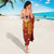 Samoa Tapa Pacific Tribal Pattern Sarong Hibiscus and Plumeria