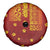 Samoa Tapa Pacific Tribal Pattern Spare Tire Cover Hibiscus and Plumeria