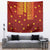 Samoa Tapa Pacific Tribal Pattern Tapestry Hibiscus and Plumeria