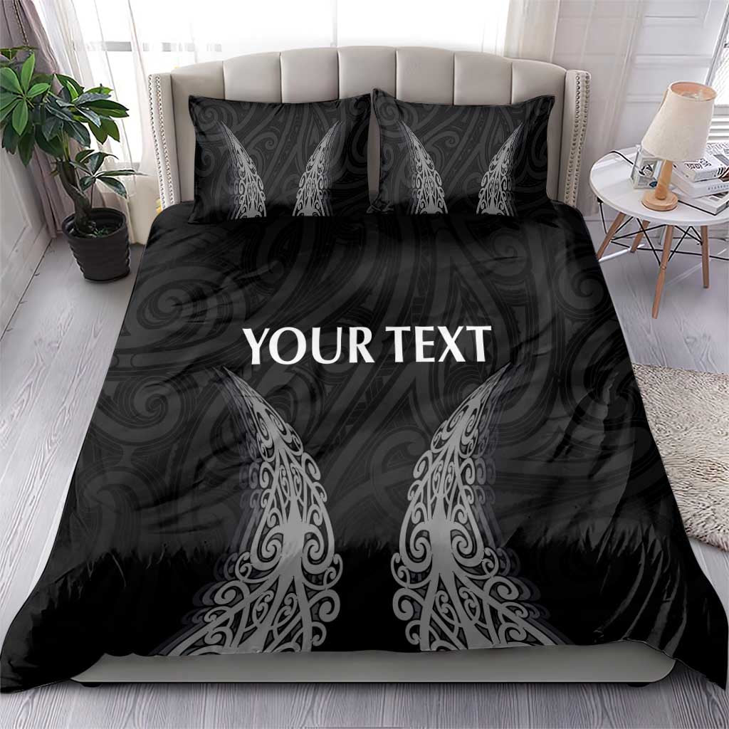 New Zealand Netball Bedding Set Koru and Maori Tattoo Jersey LT03 - Polynesian Pride
