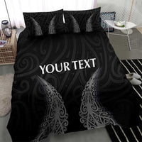 New Zealand Netball Bedding Set Koru and Maori Tattoo Jersey LT03 - Polynesian Pride