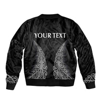 New Zealand Netball Bomber Jacket Koru and Maori Tattoo Jersey LT03 - Polynesian Pride