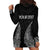 New Zealand Netball Hoodie Dress Koru and Maori Tattoo Jersey