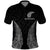 New Zealand Netball Polo Shirt Koru and Maori Tattoo Jersey