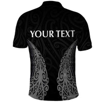 New Zealand Netball Polo Shirt Koru and Maori Tattoo Jersey LT03 - Polynesian Pride