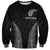 New Zealand Netball Sweatshirt Koru and Maori Tattoo Jersey