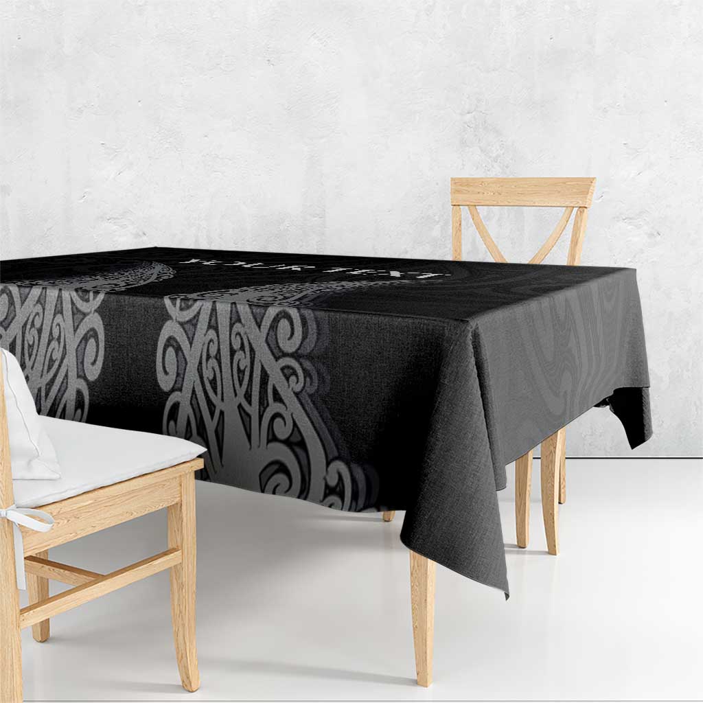 New Zealand Netball Tablecloth Koru and Maori Tattoo Jersey LT03 - Polynesian Pride