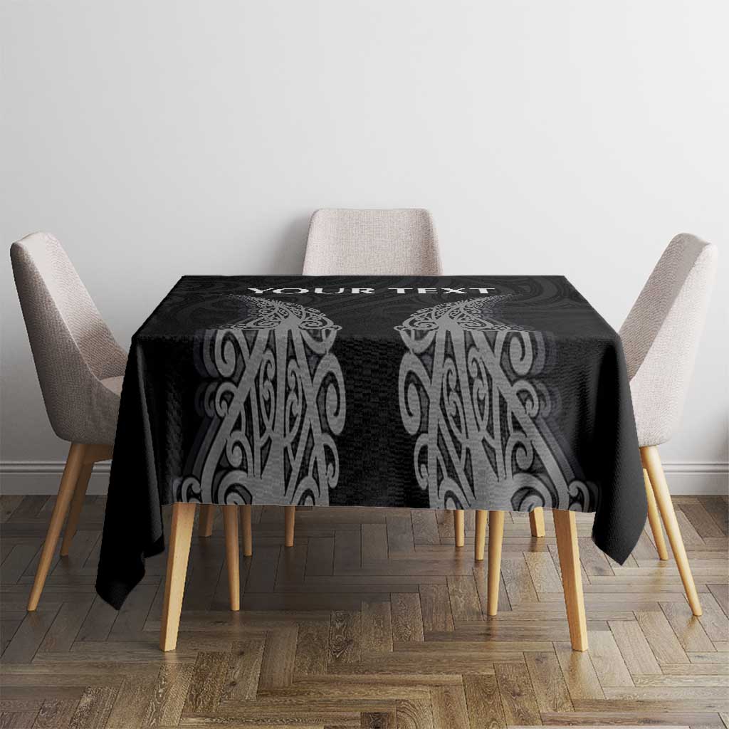 New Zealand Netball Tablecloth Koru and Maori Tattoo Jersey LT03 - Polynesian Pride