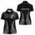 New Zealand Netball Women Polo Shirt Koru and Maori Tattoo Jersey