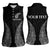 New Zealand Netball Women Sleeveless Polo Shirt Koru and Maori Tattoo Jersey