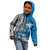 Custom Fiji Rugby Kid Hoodie Coat of Arms Palm Tree Mix Polynesia Tapa Pattern LT03 - Polynesian Pride