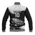 Custom New Zealand World Cup 2023 Baseball Jacket Aotearoa Haka Rugby with Silver Fern Maori Ethnic Pattern LT03 - Polynesian Pride