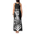 Custom New Zealand World Cup 2023 Tank Maxi Dress Aotearoa Haka Rugby with Silver Fern Maori Ethnic Pattern LT03 - Polynesian Pride