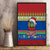 Solomon Islands Christmas Canvas Wall Art Santa With Flag Of Solomon Polynesian Tribal Xmas Vibe LT03 - Polynesian Pride