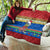 Solomon Islands Christmas Quilt Santa With Flag Of Solomon Polynesian Tribal Xmas Vibe LT03 - Polynesian Pride