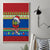 Personalised Solomon Islands Christmas Canvas Wall Art Santa With Flag Of Solomon Polynesian Tribal Xmas Vibe LT03 - Polynesian Pride