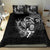 New Zealand Rugby Bedding Set Maori Warrior Rugby with Silver Fern Sleeve Tribal Ethnic Style LT03 - Polynesian Pride
