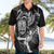 New Zealand Rugby Hawaiian Shirt Maori Warrior Rugby with Silver Fern Sleeve Tribal Ethnic Style LT03 - Polynesian Pride