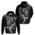 New Zealand Rugby Hoodie Maori Warrior Rugby with Silver Fern Sleeve Tribal Ethnic Style LT03 - Polynesian Pride