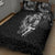 Personalised New Zealand Rugby Quilt Bed Set Maori Warrior Rugby with Silver Fern Sleeve Tribal Ethnic Style LT03 - Polynesian Pride