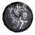 Personalised New Zealand Rugby Spare Tire Cover Maori Warrior Rugby with Silver Fern Sleeve Tribal Ethnic Style LT03 - Polynesian Pride