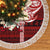 Personalized New Zealand Christmas Tree Skirt Santa Claus and Kiwi Bird Maori Tattoo Koru Pattern LT03 - Polynesian Pride