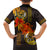 Hawaii Turtle Hibiscus Flower Family Matching Puletasi and Hawaiian Shirt Polynesian Tattoo LT03 - Polynesian Pride