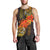 Hawaii Turtle Hibiscus Flower Men Tank Top Polynesian Tattoo LT03 - Polynesian Pride