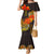 Hawaii Turtle Hibiscus Flower Mermaid Dress Polynesian Tattoo LT03 Women Black - Polynesian Pride