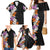 Hawaii Tropical Leaves and Flowers Family Matching Mermaid Dress and Hawaiian Shirt Tribal Polynesian Pattern LT03 - Polynesian Pride